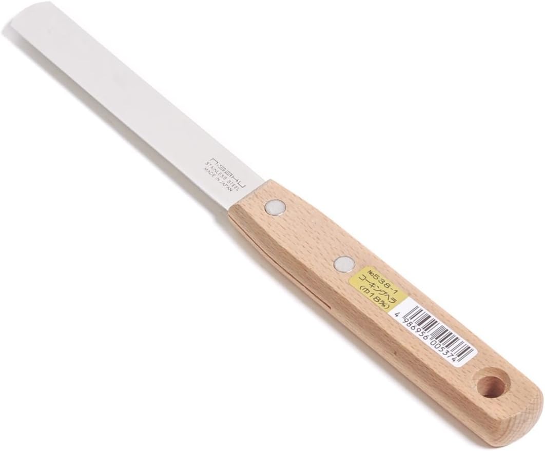 Nisaku NJP538-1 0.7-Inch Blade Stainless Steel Caulking Spatula