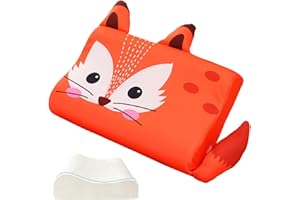 Kids Pillow for Sleeping, Cartoon Pillows, Kids Breathable Pillow, Ergonomic Cartoon Animal Pattern Cushion for Sofa Travel B