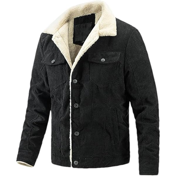 NEIGHBORHOOD★CORDUROY WESTERN BOA COAT Canbebig Men's Corduroy Sherpa Trucker Jacket Western Jackets Fall