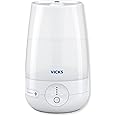 Vicks FilterFree Plus Cool Mist Plus Humidifier (VUL565), Medium Room –Filter-Free Cool Mist Humidifier for Baby, Kids and Adult Rooms, Works with Vicks VapoPads