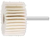 PFERD 48546 Mounted Felt Flap Wheel, Soft