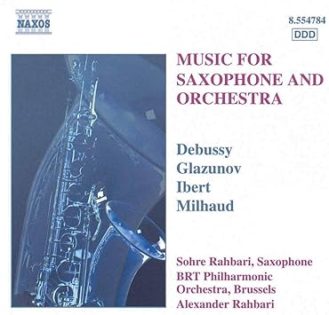 Works for Saxophone and Orchestra Amazon.co.uk Music