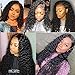 Unprocessed Virgin Brazilian Hair Deep Wave Lace Front Wigs Human Hair with Baby Hair Pre Plucked Transparent Lace Frontals Curly Wig Deep Water Wave Frontal Wigs Wet Wavy Wig(12