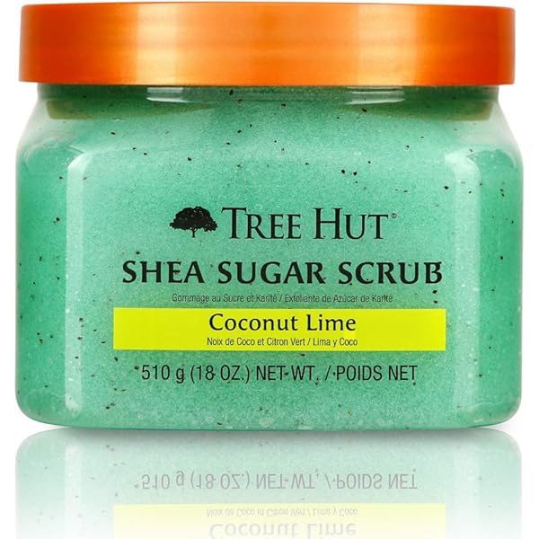 tree hut tahitian vanilla bean shea sugar scrub