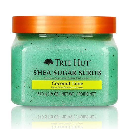 Tree Hut Shea Sugar Body Scrub, Coconut Lime, 510g
