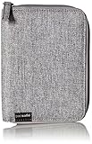 Pacsafe RFIDsafe LX150 Anti-Theft RFID Blocking Passport Wallet, Tweed Grey