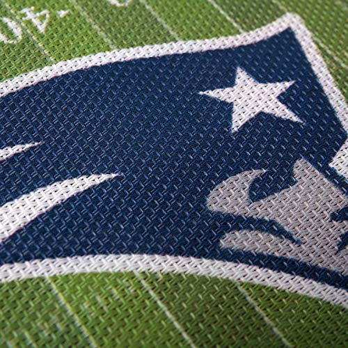 image for MT-Sports Football Team Logo 4 Pcs PVC Placemats Mats Pads Coasters He