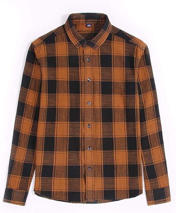 Amazon ワイシャツ メンズ チェックシャツ 細身 長袖 形態安定 抗菌防臭 スリムフィット 長袖シャツ シャツジャケット オシャレ カジュアル ビジネス 大きい サイズ シャツ 通販