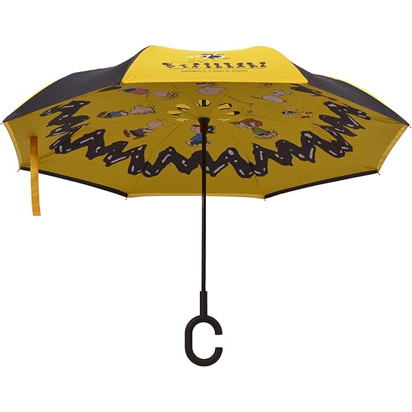 Amazon.com: Blue Peanuts Umbrella - Snoopy and Woodstock Design