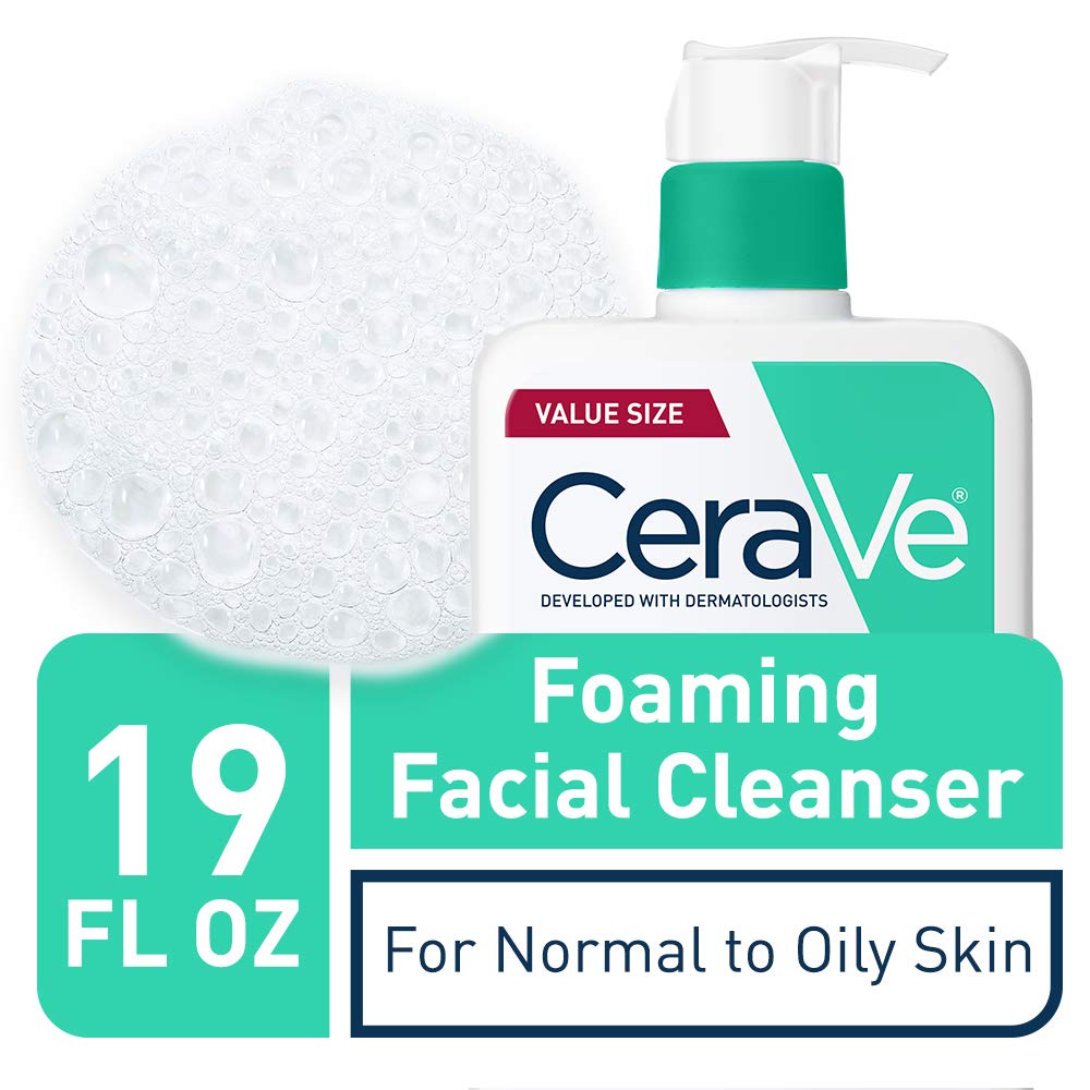 cerave foaming facial cleanser 1l