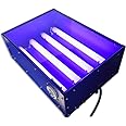 UV Exposure Unit, 18"*12" Electric UV Exposure Unit Screen Printing Plate Making Silk Screen Printing Machine for Hot Foil Pad Printing Plate Curing 110V 60W (US Stock)