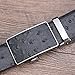SIMU Men's Ostrich Skin Embossed Pattern Automatic Buckle Genuine Cow Leather Belts Ratchet Belt 35mm Wide 5 Color