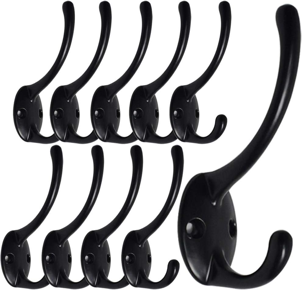 Best Coat Rack Bronze Or Black Hooks
