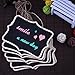 AUSTOR 14 Pcs Mini Chalkboards Signs 4.7 X 6.3 Inch Chalkboard Tags Hanging Message Board Chalkboard Labels for Kitchen and Weddings