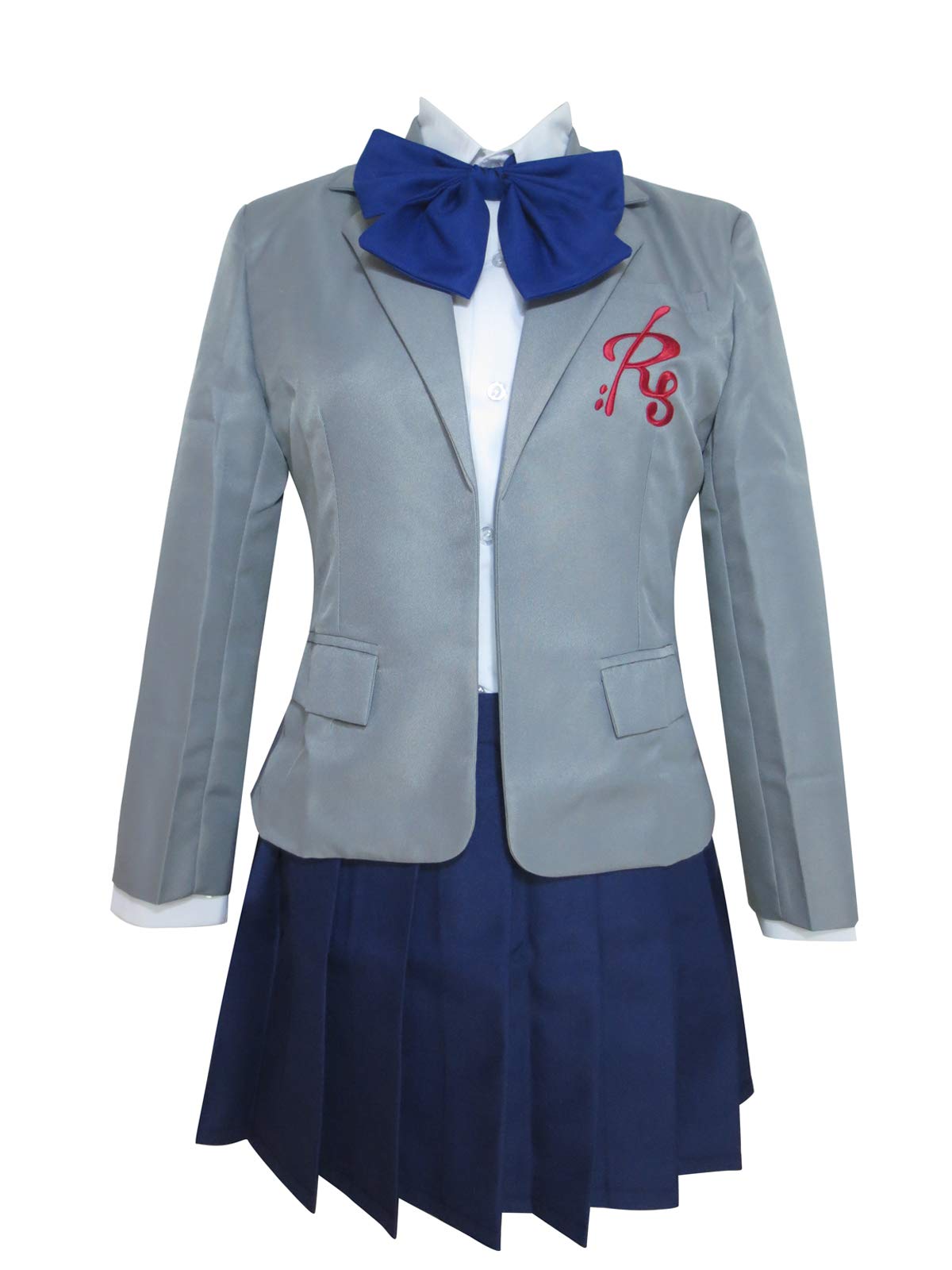 Xiao Wu Gekkan Shoujo Nozaki-kun Chiyo Sakura Japanese School Uniform Cosplay Costume