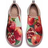 Women's Slip On Loafers All-Day Comfort Lightweight Fashion Art Print Casual Shoes