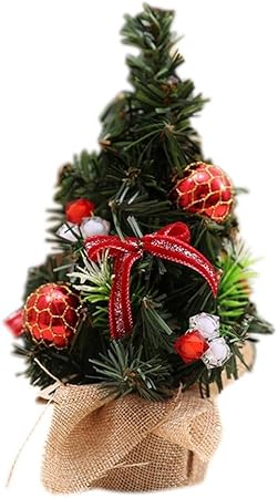 Nouveau Mini Sapin De Noel Sapin Creatif Cadeau Creative Noel Decoration De Bureau Artisanat Ornements Rouge Amazon Fr Bricolage