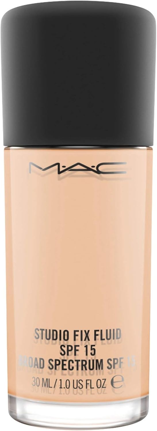 M.A.C Studio Fix Fluid Foundation SPF 15 NW15, 1 Ounce, Neutral w15, 30 ml (Pack of 1)