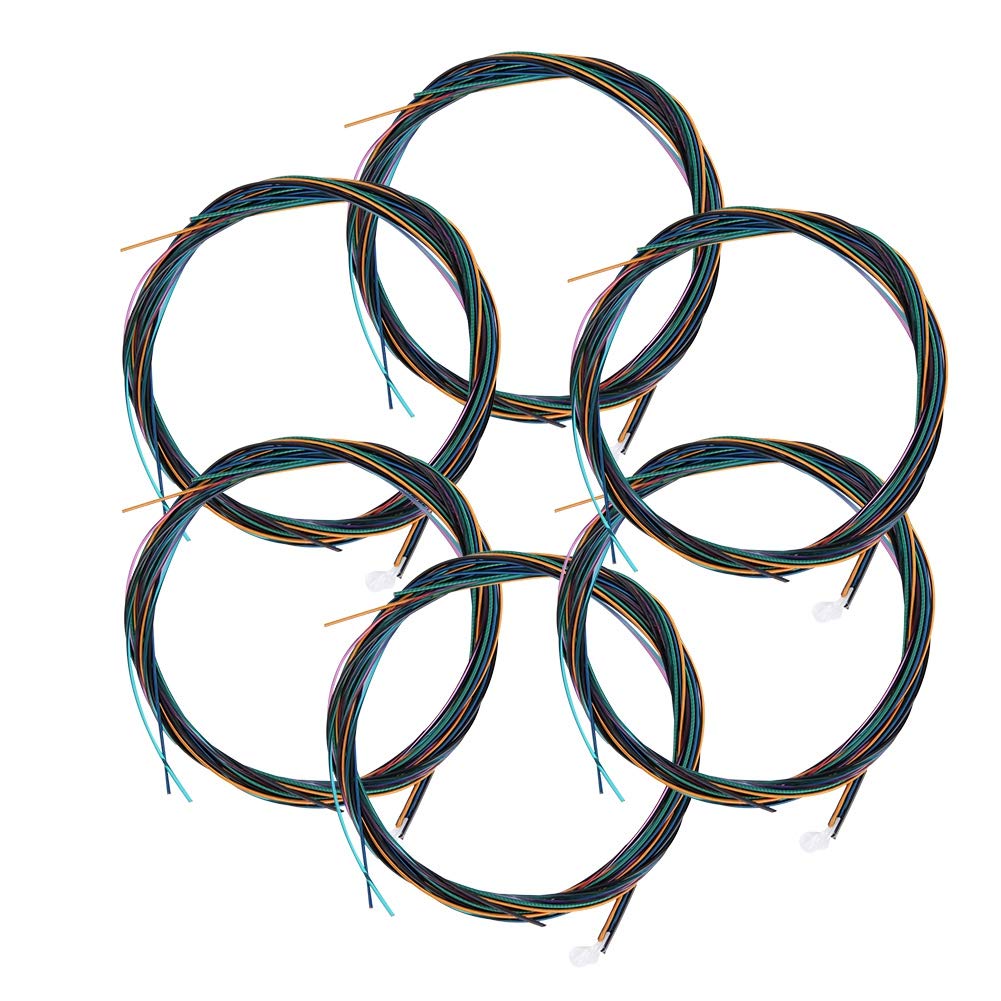 Colored Nylon Guitar Strings, Copper Alloy Winding Strings Practical For Guitarists, Guitar Learning Students, Beginners For Guitar Lover Suitable for of classical guitars