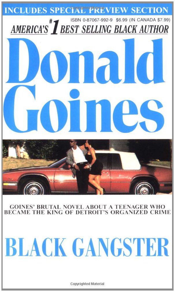 Amazon Com Black Gangster 9780870679926 Goines Donald Books