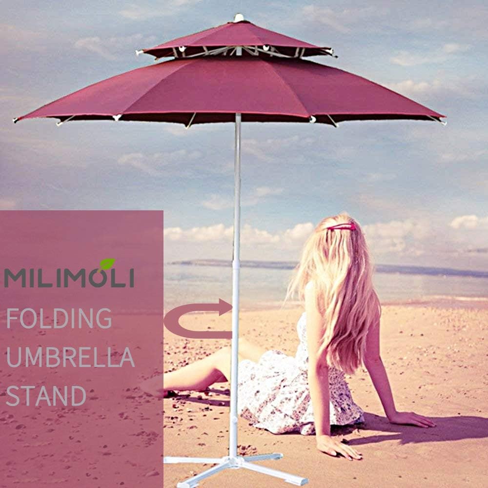 portable shade umbrella with stand