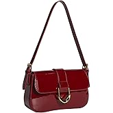 Small Shoulder Bag for women,Crossbody Purses,Leather Tote Handbag Clutch Hobo Purse,with Zipper Closure for Women