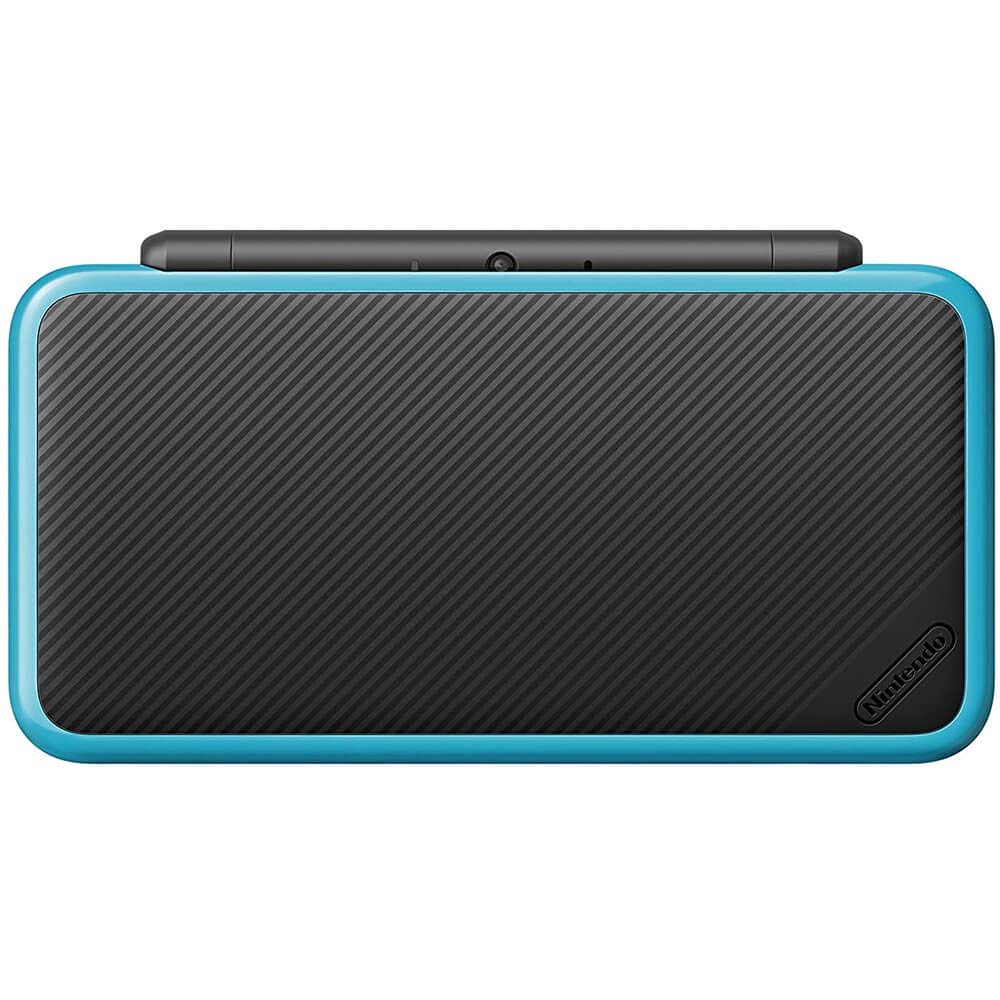 New Nintendo 2DS XL - Black + Turquoise With Mario Kart 7 Pre-installed - Nintendo 2DS