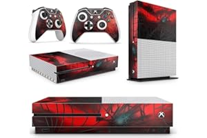 giZmoZ n gadgetZ Xbox One S Spider Console Skin Decal Sticker + 2 Xbox One S Controller Skins & Kinect