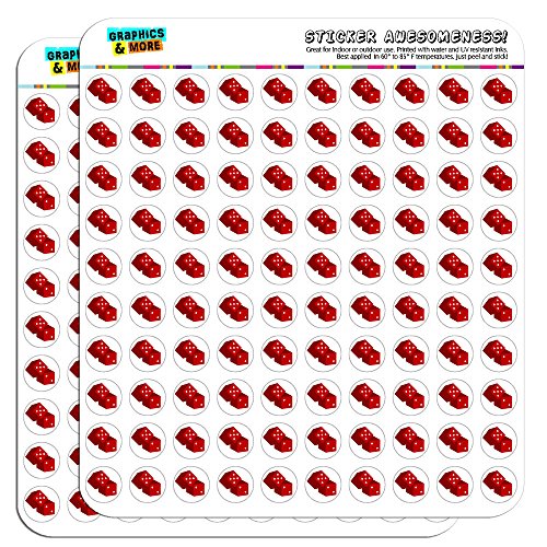 Dice Craps Gambling on White 1/2