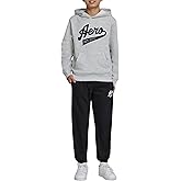 AEROPOSTALE Boys 2 Piece Outfit - Pullover Hoodie and Athletic Pants, Youth Jogger Sweatpants and Sweatshirt, Sizes 4-12