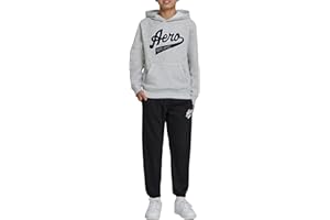 AEROPOSTALE Boys 2 Piece Outfit - Pullover Hoodie and Athletic Pants, Youth Jogger Sweatpants and Sweatshirt, Sizes 4-12