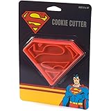 ICUP DC Superman Logo Cookie Cutter, Red