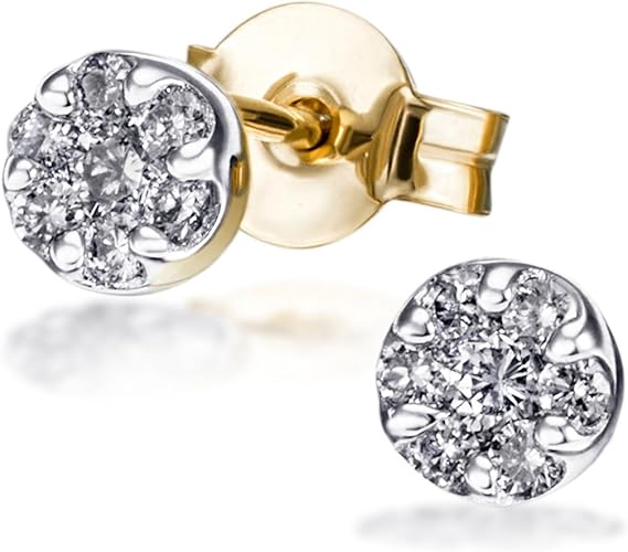 Goldmaid Damen Ohrstecker Glamour 585 Gelbgold 14 Diamanten 0 25ct Ohrringe Brillanten Schmuck Amazon De Schmuck