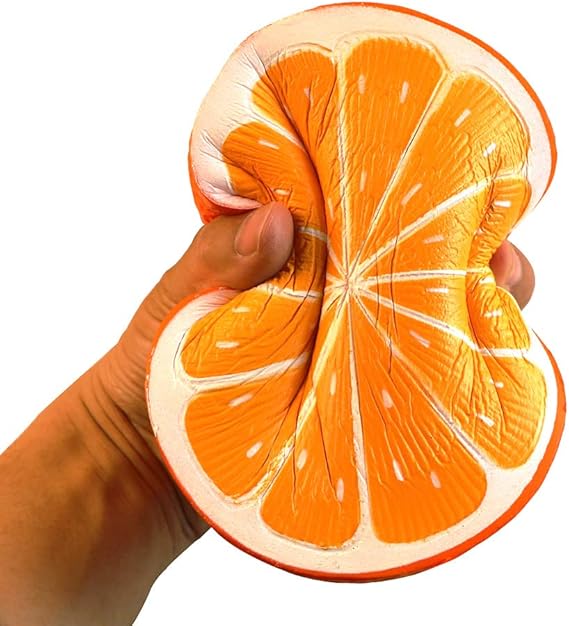 giant orange squishy