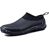 TENGTA Unisex Waterproof Garden Shoes Womens Rain Boots Mens Car Wash Footwear