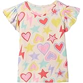 Gap Girls Short Sleeve Printed Knit Top