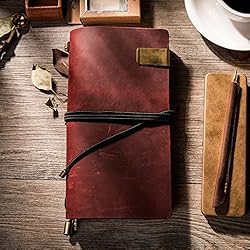IPBEN Refillable Pages Leather Journal + Copper