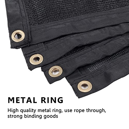 Truck Bed Cargo Net Organizer 4.75'x 6' Heavy Duty Bungee bing