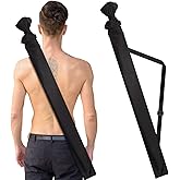 Patelai Sword Bag Katana Carrying Bag Black Ninja Sword Sheath Halloween Cosplay Carrying Case Martial Arts Back Strap Holder for Samurai Cosplay Halloween Party