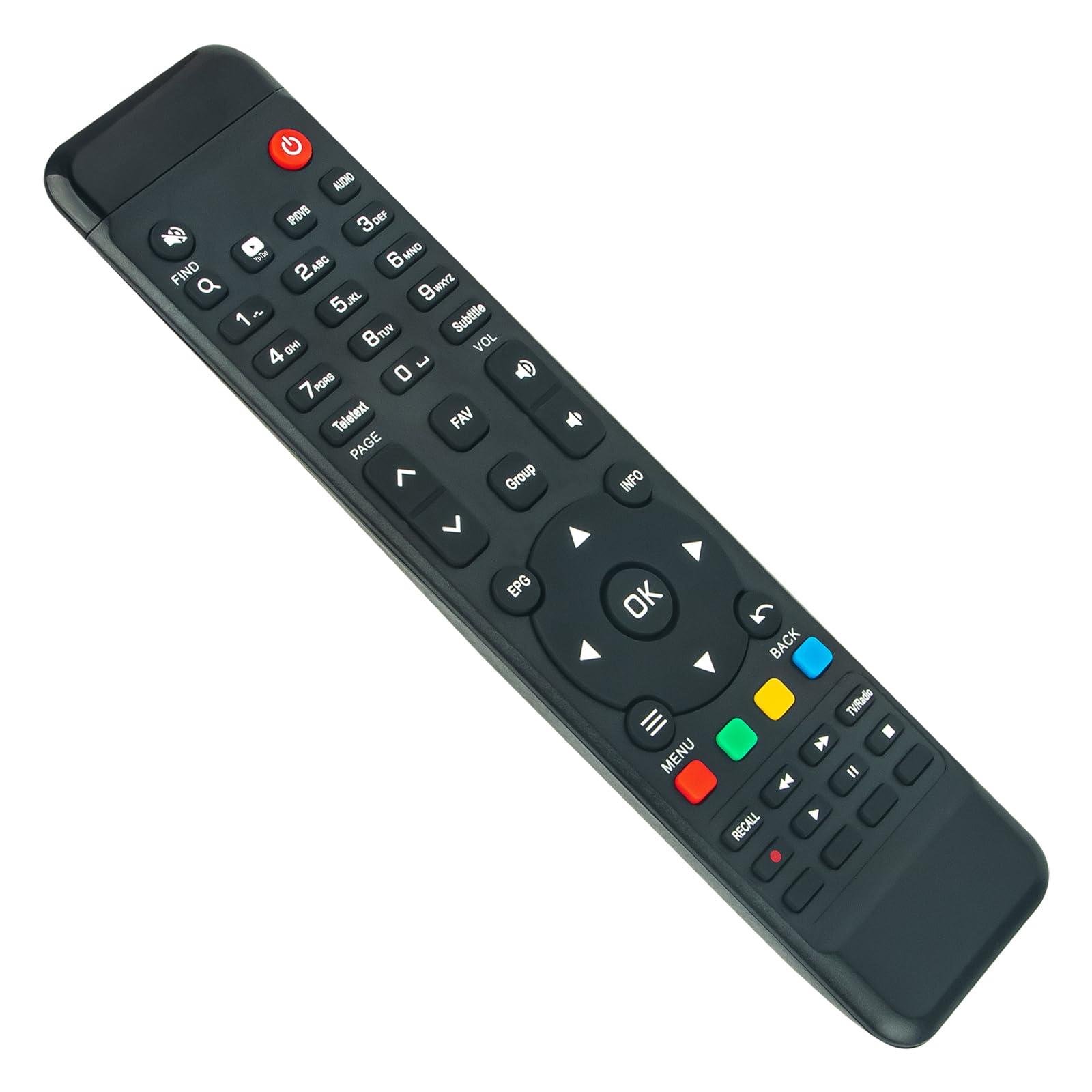 VINABTY New Remote Control Replacement fit for Amiko HiS 1000 1100 2000 3000 4100 4300 Remote Control fit for AMIKO MIRA X HiS1000 1100 2000 3000 4100 4300 Remote Controller