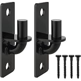 Gate Hinges Wall Mount with 5/8" Pin, 2 Pack Farm &amp; Chain Link Gate Hinges | Rust-Resistant Gate Hinges, Heavy Duty Outdoor Metal Gate Hardware for Fences, Barns, Sheds, and Gates