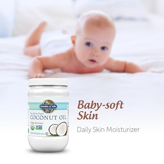 美国进口 Garden of Life 生命花园 USDA有机认证 特级初榨椰子油 414ml*2瓶 双重优惠折后¥49包邮包税(拍2件)