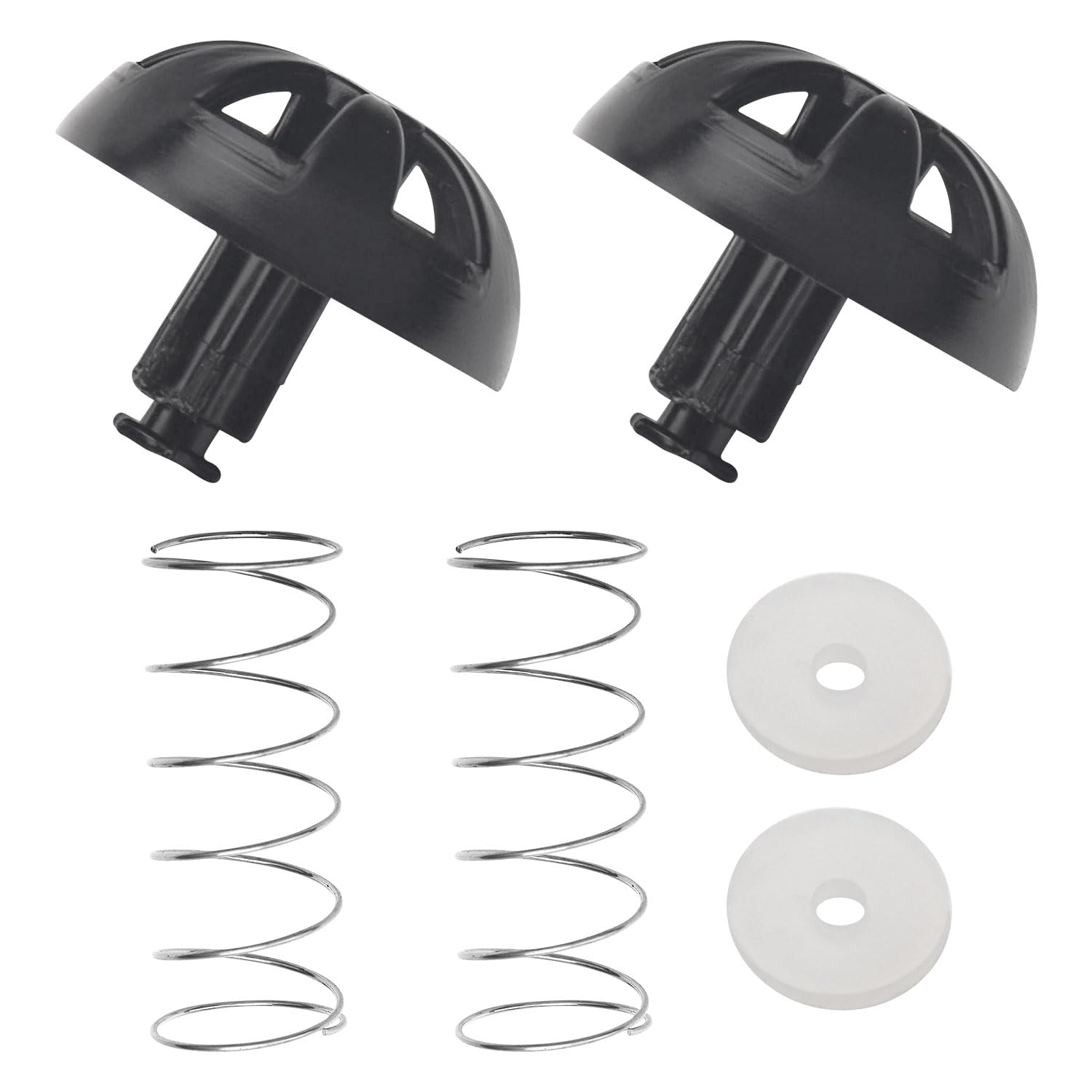 Photo 1 of 2 Pack Coffee Maker Brew Basket Water Stop Valve Kit - by Ohoho - for Hamilton Beach FlexBrew Coffee Makers Basket 990117900 990237500 - Fits Model 49976, 49954, 49947, 49966, 49957, 49958