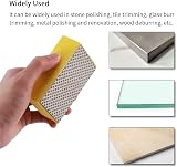 POHOVE 4pcs Diamond Hand Polishing Pads 60 120 200 400 for Glass Tile view 6
