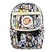 Sunohyesla Anime Patterned Travel Backpack Lightweight School Bookbag Rucksack
