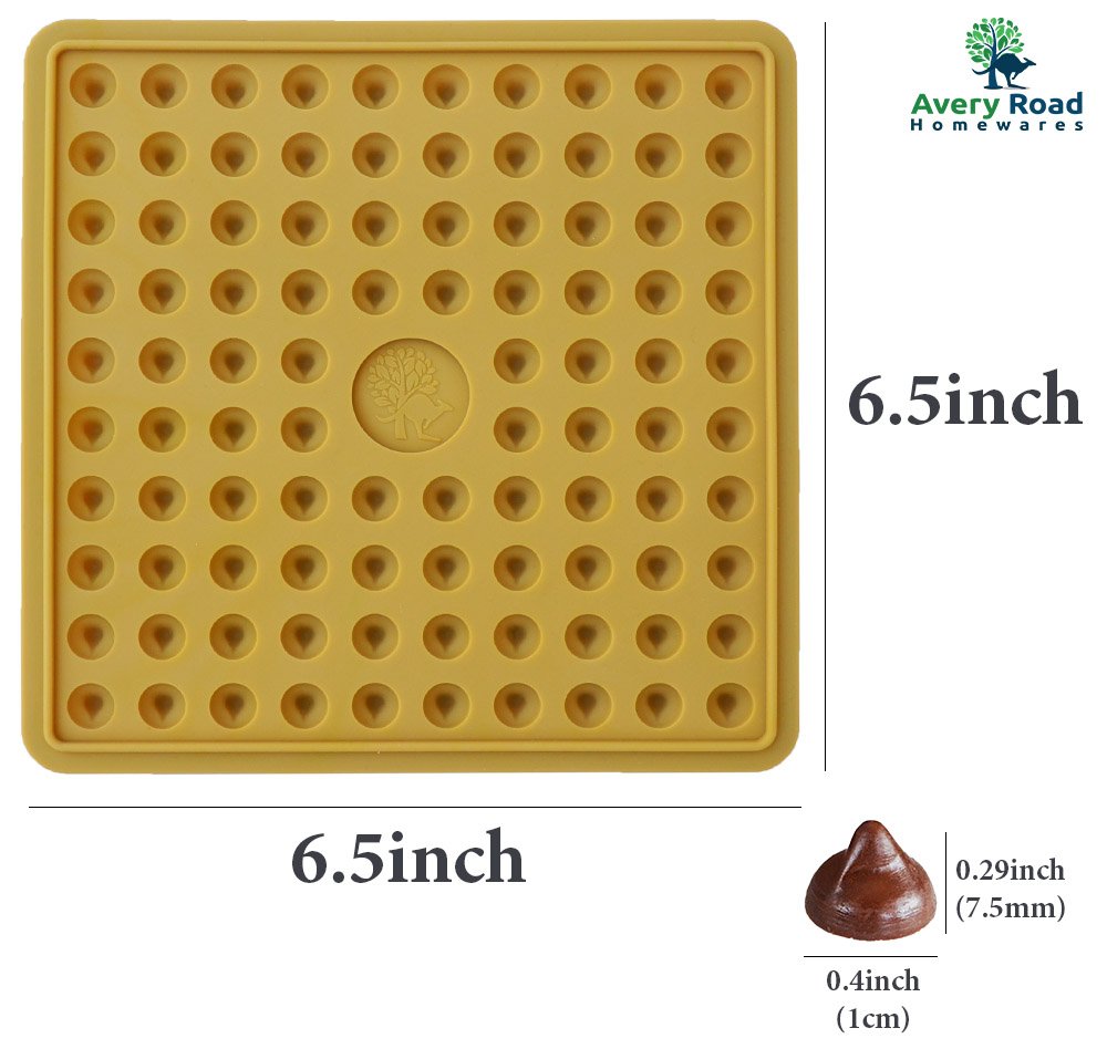 Chocolate Chip Mold Silicone 3 PACK NEW FDA Approved LFGB