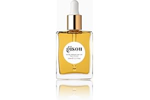 Gisou Honey Infused Hair Oil Mini - Hydrating & Frizz Control Treatment with Mirsalehi Honey, Adds Shine & Heat Protectant for All Hair Types, 0.7 Fl Oz