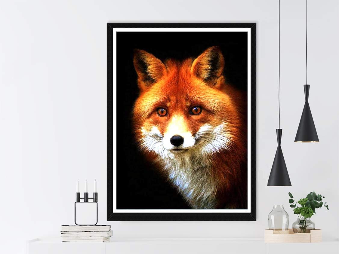 VAIIEYO 5D Diamond Painting Fox, Paint with Diamonds Art Animal - Image 4