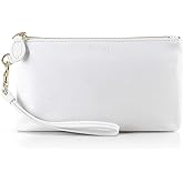 befen Genuine Leather Wristlet Clutch RFID Blocking Bag Cell Phone Wallet Purse Wristlet Wallet Purses and Handbags for Women