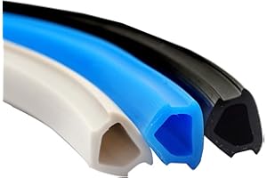 QIJIN TRADE LTD 10Meters Grey 6mm Slot Aluminum Profile Flat Seal Slot Cover,Dust Protection Soft Cover Seal Strip for 2020 Series/1010 Series 6mm Slot Aluminum Extrustion Profile (6mm Slot-10M, Grey, 1)